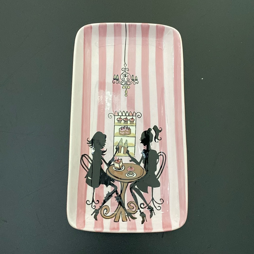 Fitz and Floyd Platter 
About 11x 5
